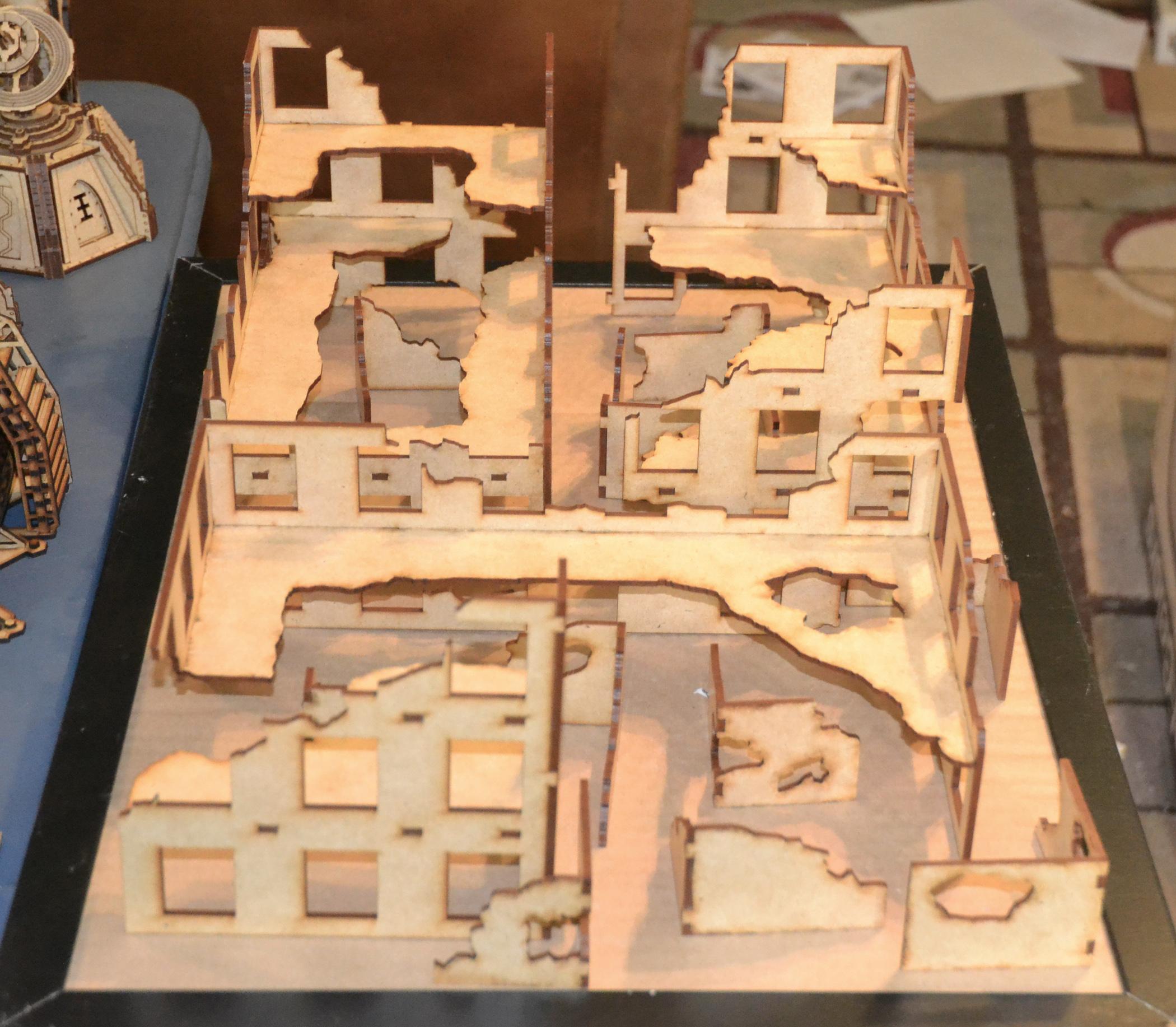 Dawn Of War, Laser Cut, Terrain, Warhammer 40,000 new ruins Gallery